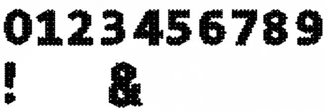 4K&A Font OTHER CHARS