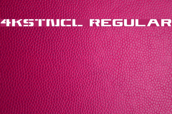 4KSTNCL Regular Example 2