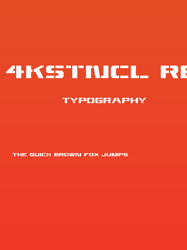 4KSTNCL Regular Poster