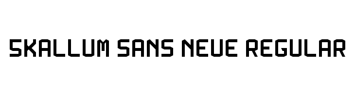 5Kallum Sans Neue Regular Font
