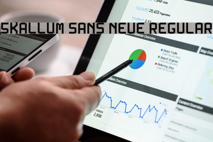 5Kallum Sans Neue Regular Font examples