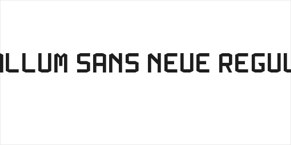 5Kallum Sans Neue Regular Logo