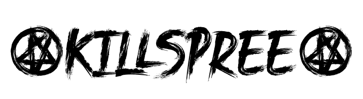 .KILlSPREE. Caratteri