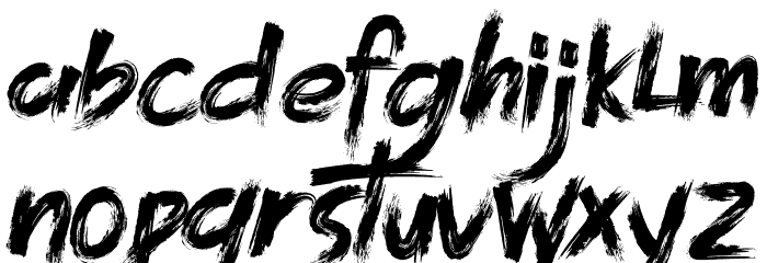 .KILlSPREE. Font LOWERCASE