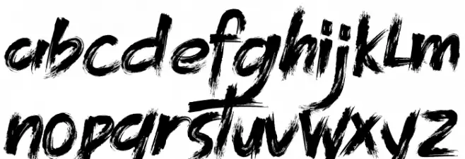 .KILlSPREE. Font LOWERCASE