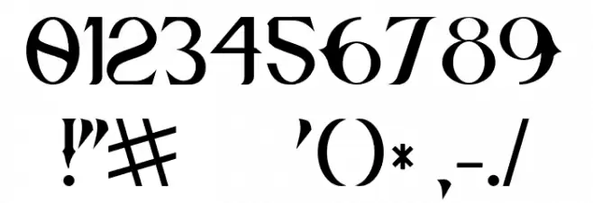 -KOGOK フォント その他の文字