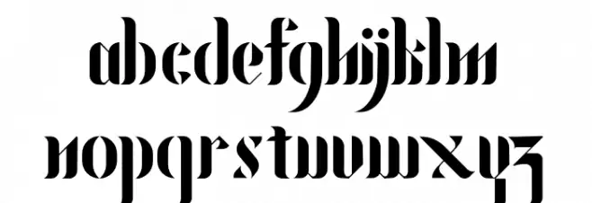 -KOGOK フォント 小文字