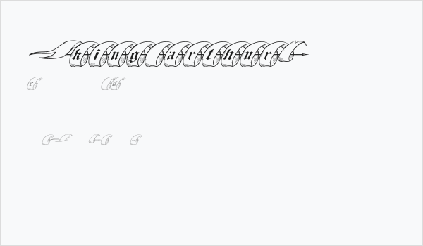 (KING ARTHUR) Business Card