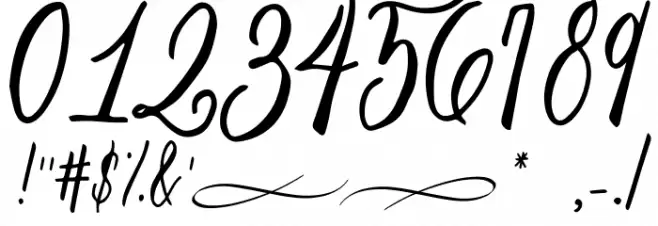 (karisma) Font OTHER CHARS