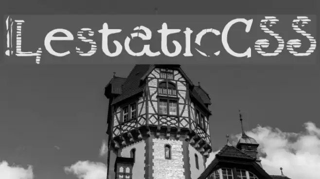 !LestaticCSS Polices examples