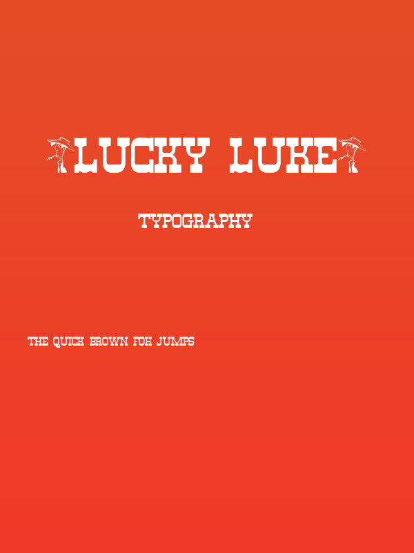 *Lucky Luke* Poster