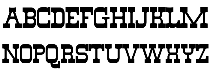 *Lucky Luke* Font LOWERCASE