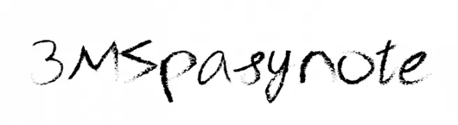 3M Spasynote  Free Fonts Download