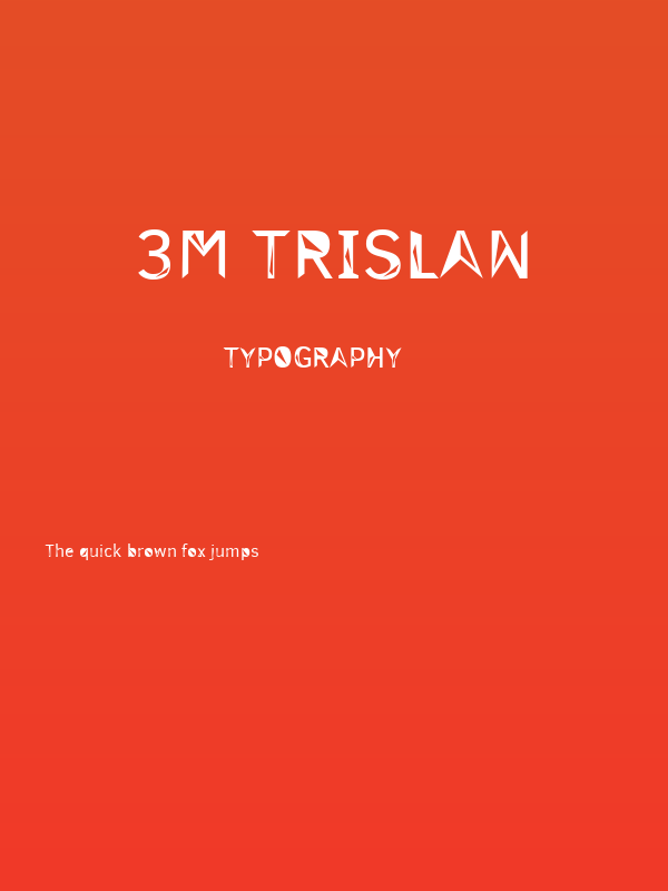 3M Trislan Poster