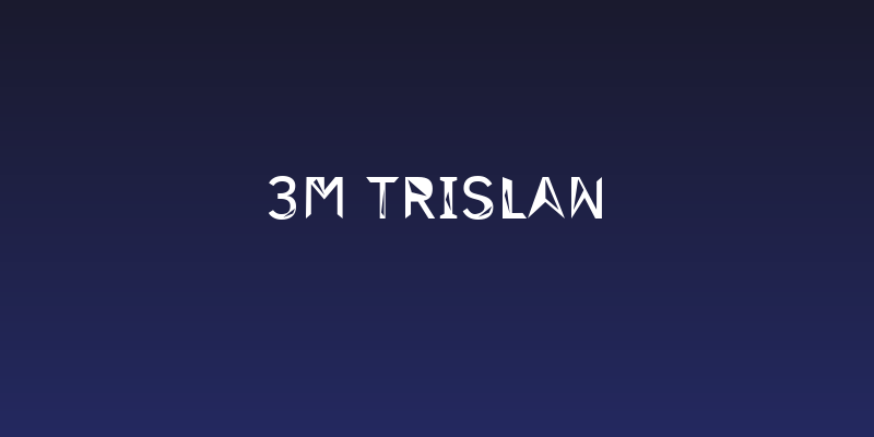3M Trislan Social Header