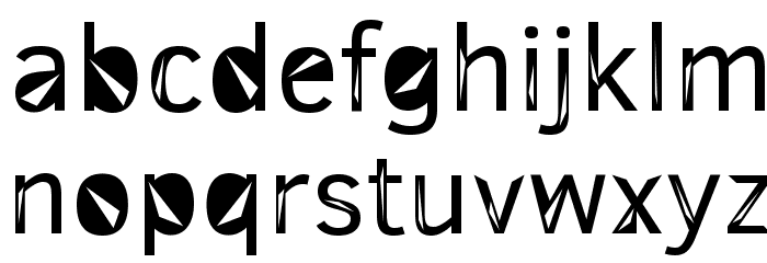3M Trislan Font LOWERCASE