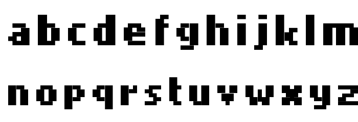 4Mini Font LOWERCASE