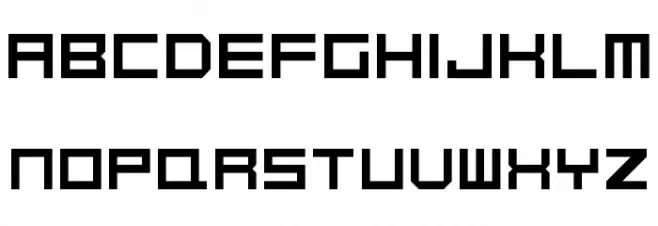 4Music Regular Schriftart Groß