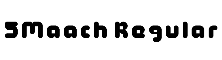 5Maach Regular Font