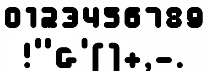 5Maach Regular Font Alte caractere