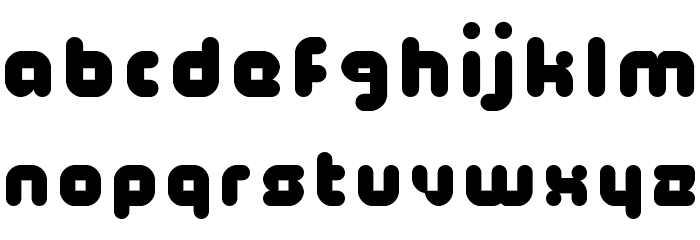 5Maach Regular Font LOWERCASE