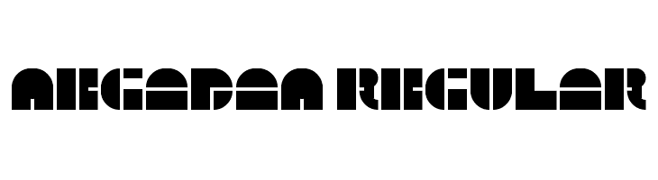 5Megabam Regular Font