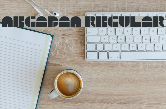 5Megabam Regular Font examples