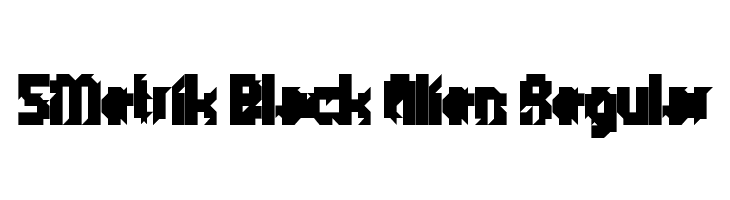 5Metrik Black Alien Regular Polices