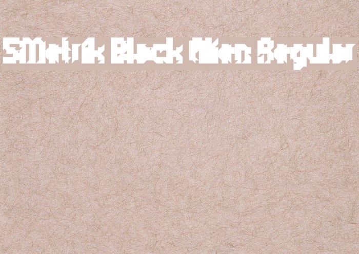 5Metrik Black Alien Regular Polices examples