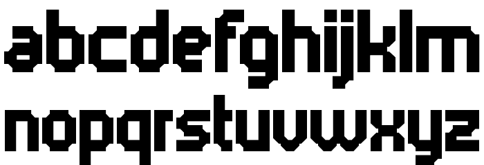 5Metrik Black Regular Font LOWERCASE