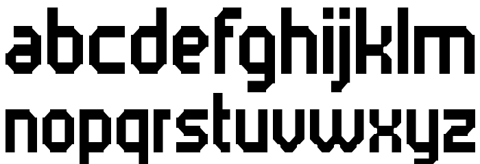 5Metrik Bold Condensed Regular Font LOWERCASE