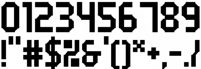 5Metrik Bold Regular Font OTHER CHARS