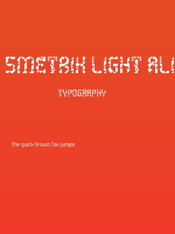 5Metrik Light Alien Regular Poster