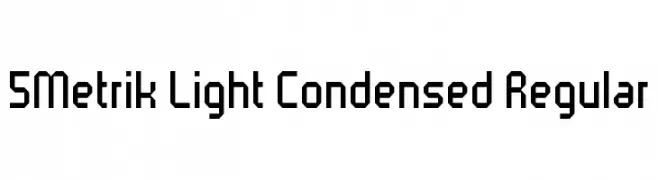 5Metrik Light Condensed Regular  Descarca Fonturi Gratis