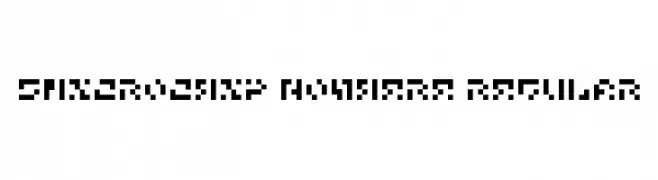 5Microchip Nowhere Regular  Descarca Fonturi Gratis