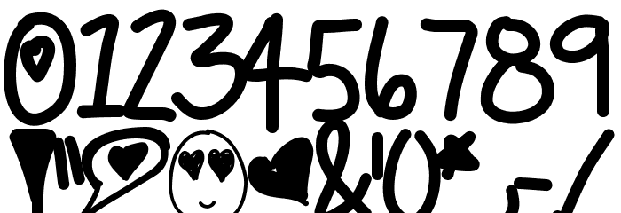5MinFreshenUp Font OTHER CHARS