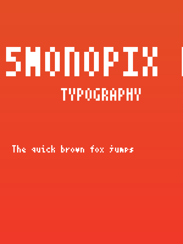 5Monopix Regular Poster