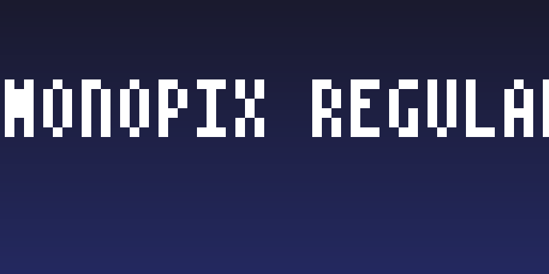 5Monopix Regular Social Header