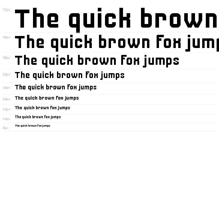 5Muta Sans Regular Waterfall