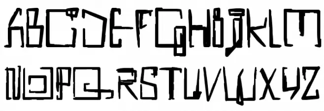 !MISQOT Heavy Font Litere mari