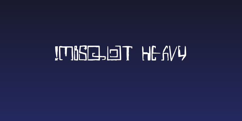 !MISQOT Heavy Social Header
