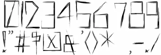 !MISQOT フォント その他の文字