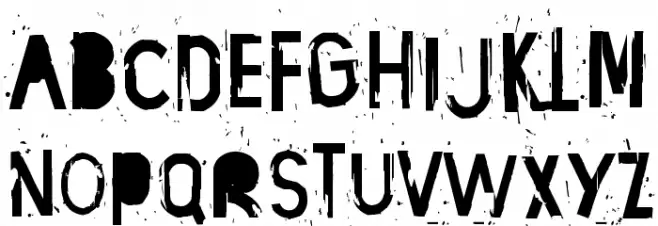 {Manta Ray} Schriftart Groß