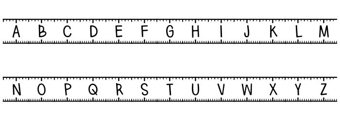 [Measured*Words] لخطوط تنزيل الأحرف الكبيرة
