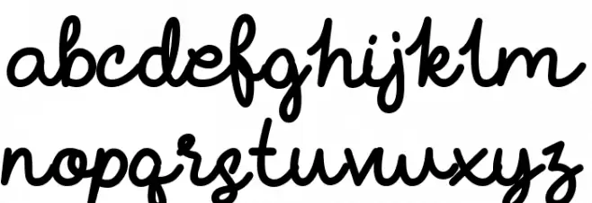 (Millennial Solstice) Schriftart Groß