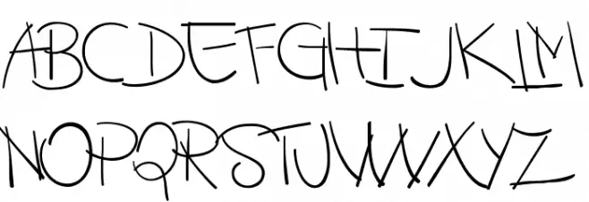 -MoodySpaghetty-DemoLight Fonte MAIÚSCULAS