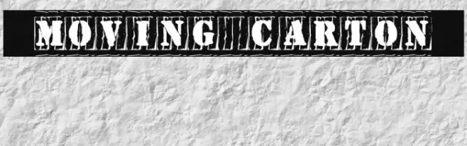 [Moving_Carton] Font examples