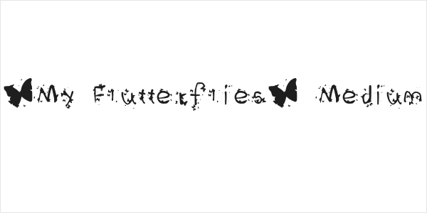 *My Flutterflies* Medium Logo