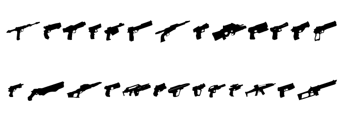2nd Amendment 2050 Rotated Font LOWERCASE