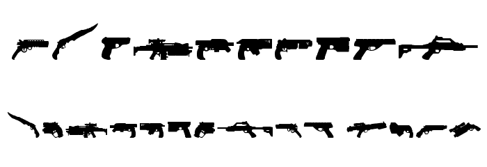 2nd Amendment 2050 Font OTHER CHARS